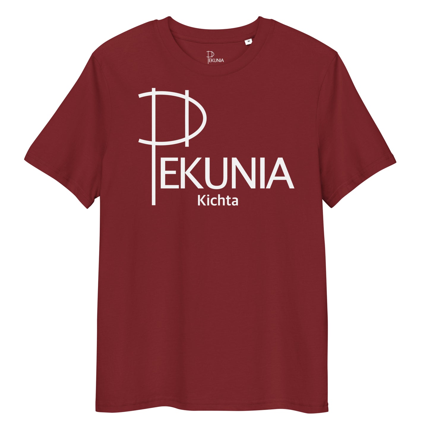 T-shirt unisexe Pekunia "White Kichta"