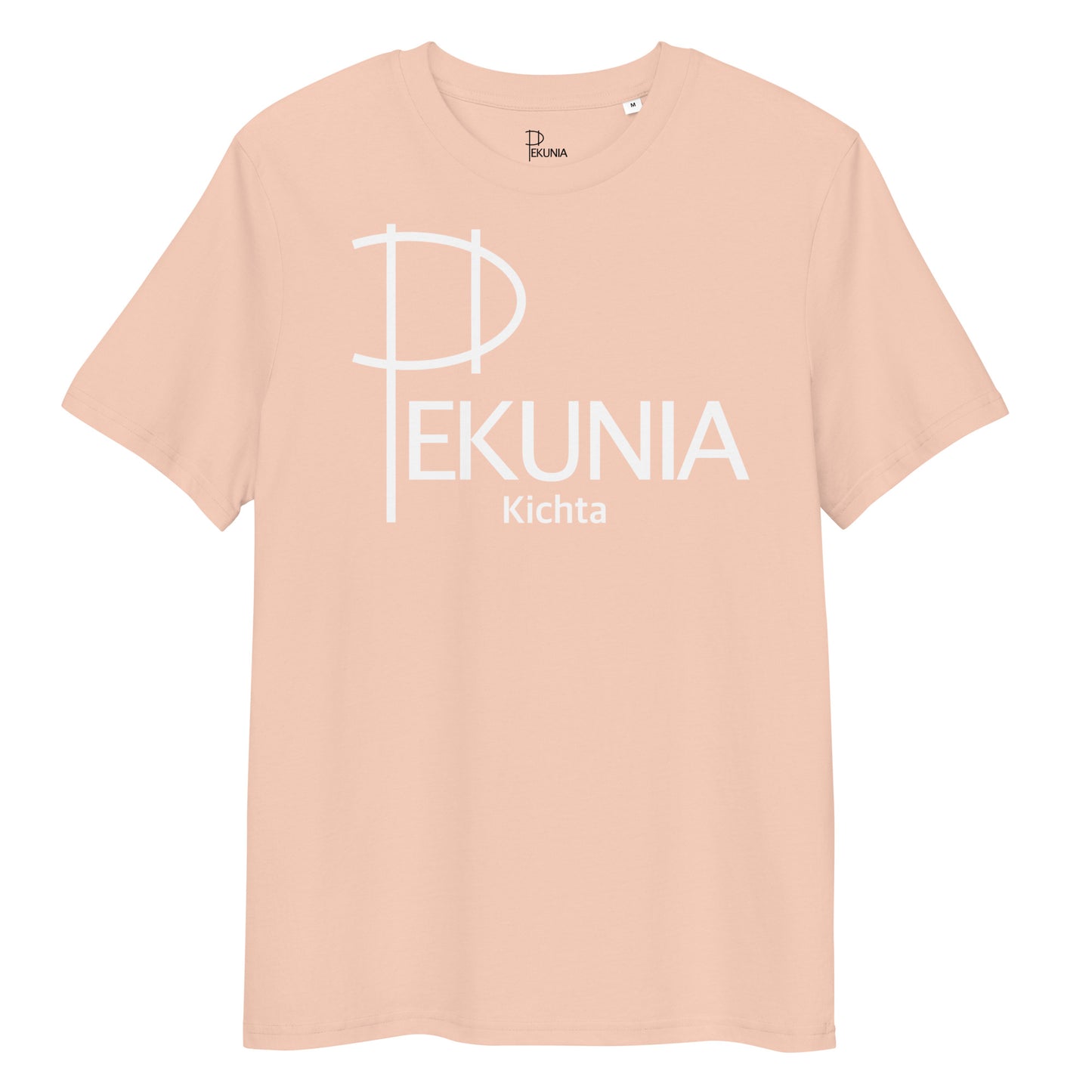 T-shirt unisexe Pekunia "White Kichta"